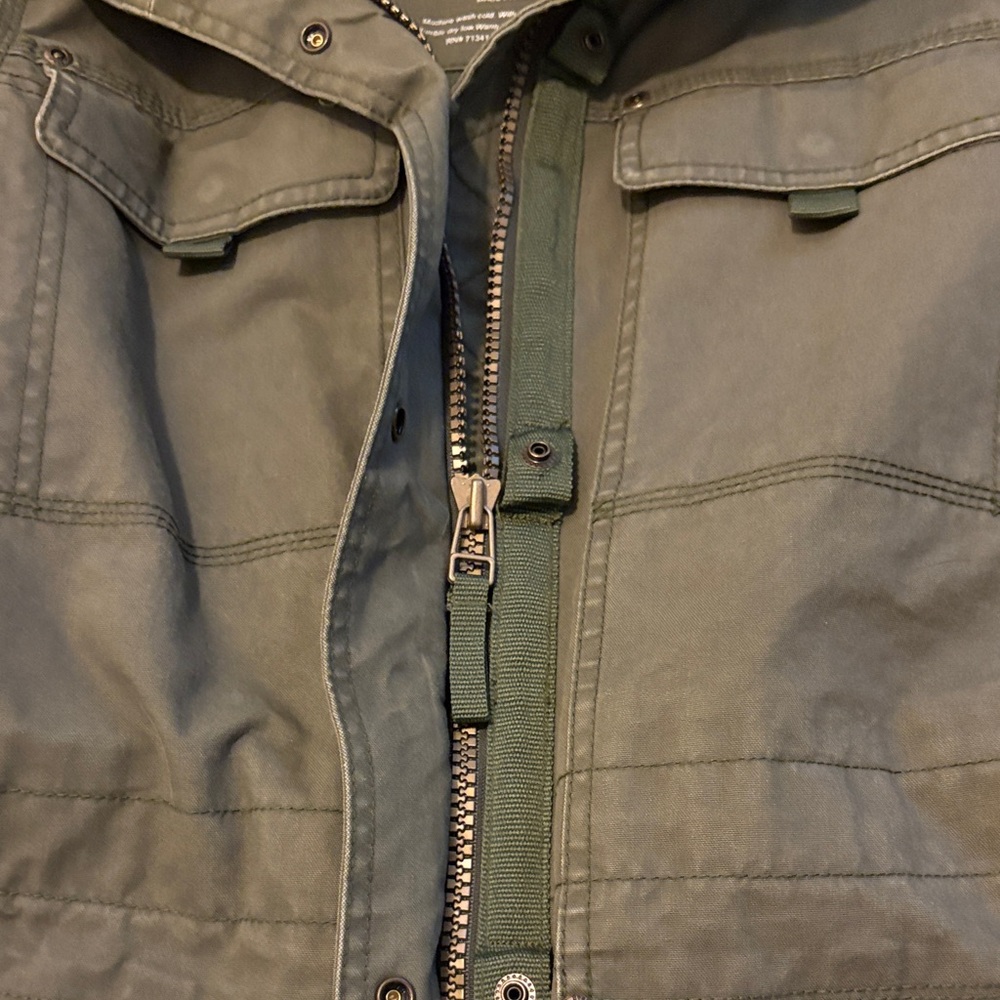L.L. Bean Women's Olive Utility Jacket - Size XS - Picture 6 of 16